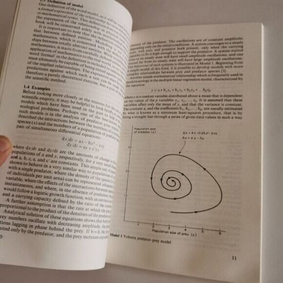 1982 Modelling Outline Studies in Ecology Book John Jeffers Statistics Maths Tex - Picture 7 of 8